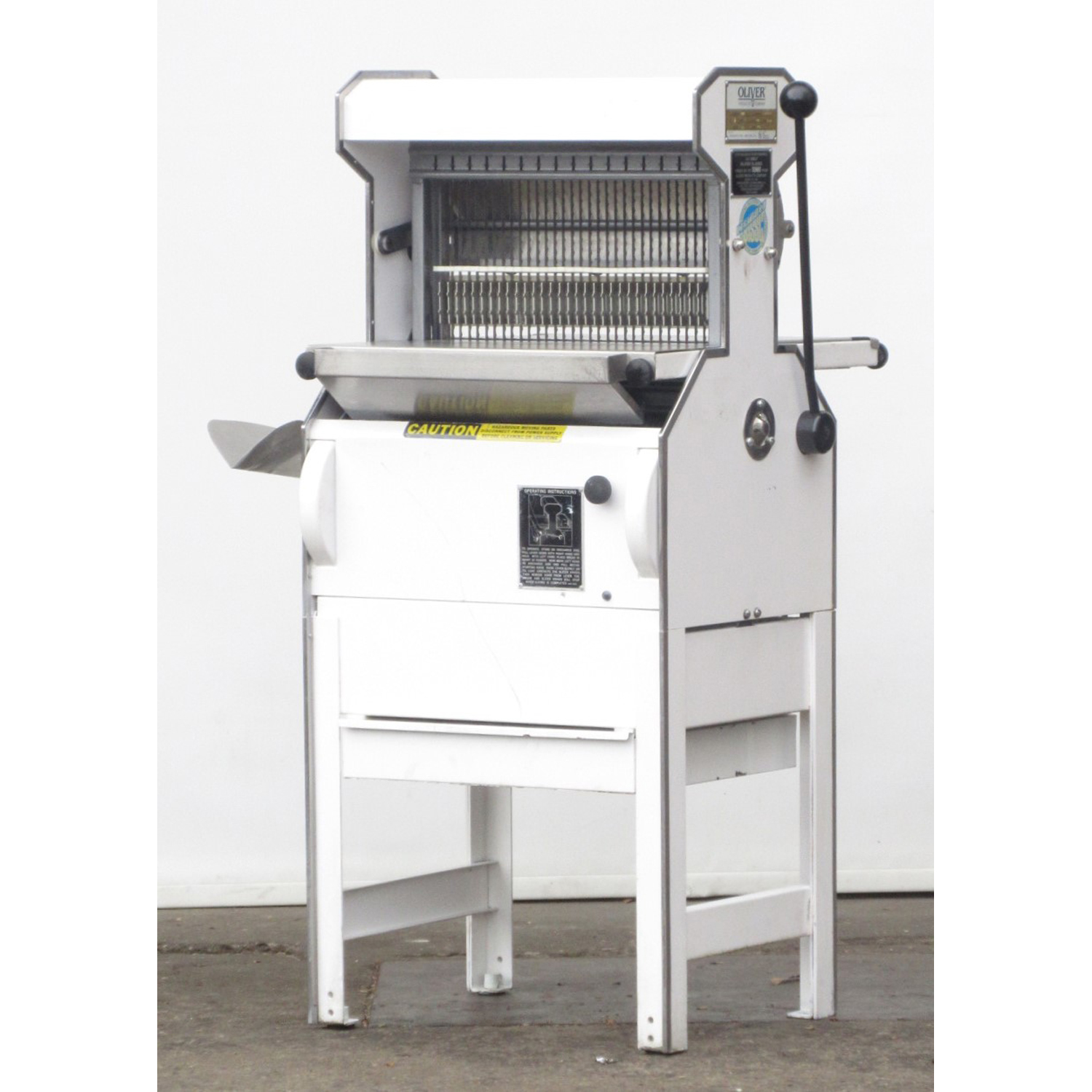 Oliver 777 Bread Slicer 1/2" Cut, Used Excellent Condition