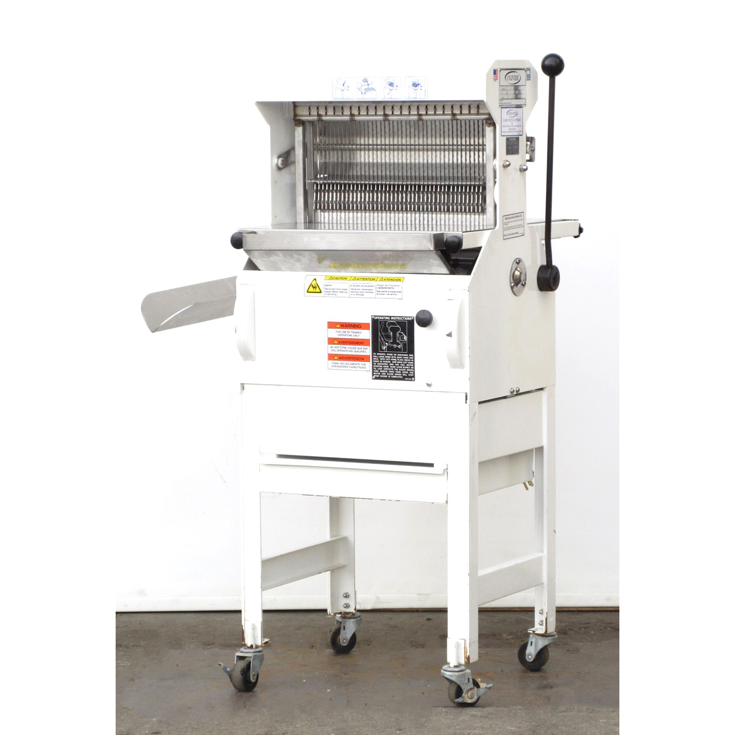 Oliver 777NT Bread Slicer 3/8" Cut, Used Excellent Condition
