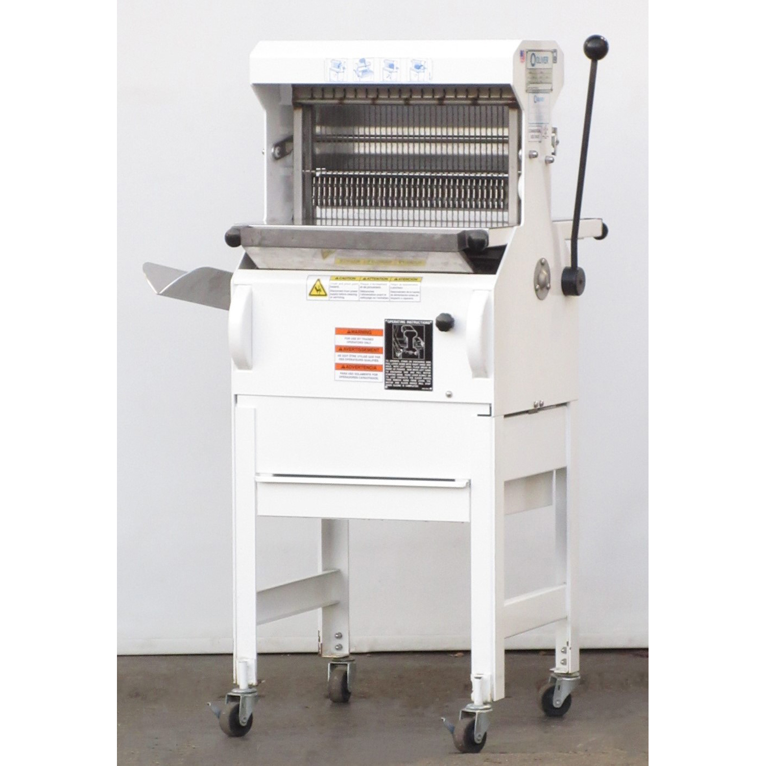 Oliver 777NT Bread Slicer 7/16" Cut, Used Excellent Condition