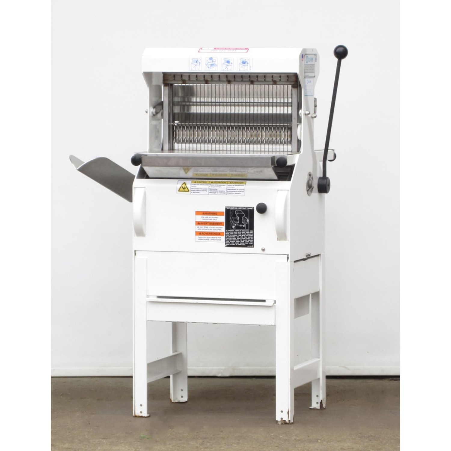 Oliver 777NT Bread Slicer 7/16" Cut, Used Excellent Condition