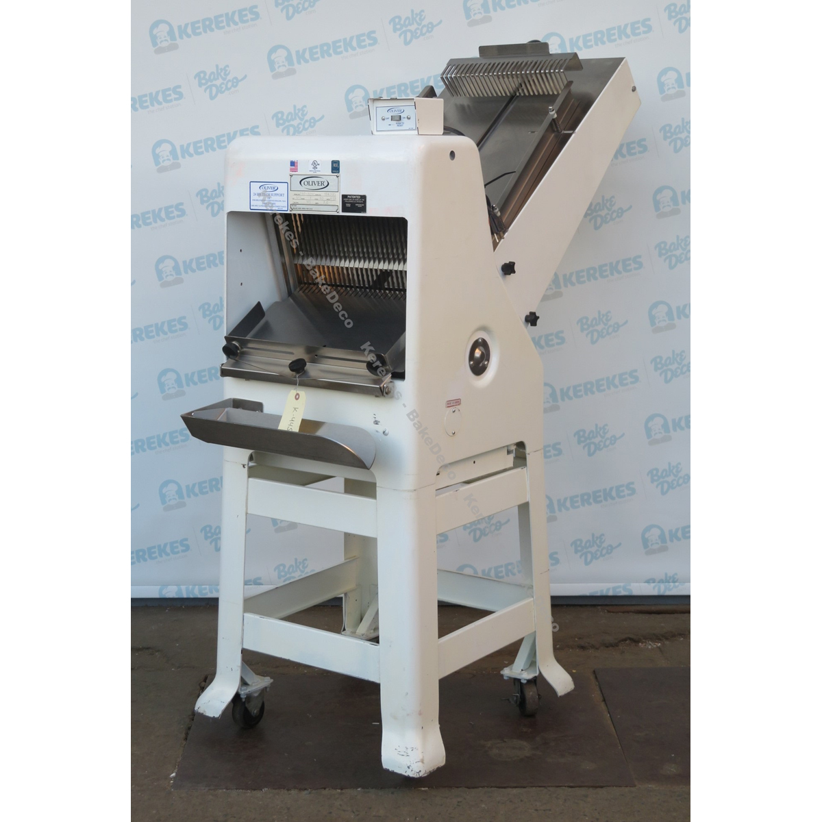 Oliver 79732NC Bread Slicer 1/2 Cut, Used Excellent Condition Bakery