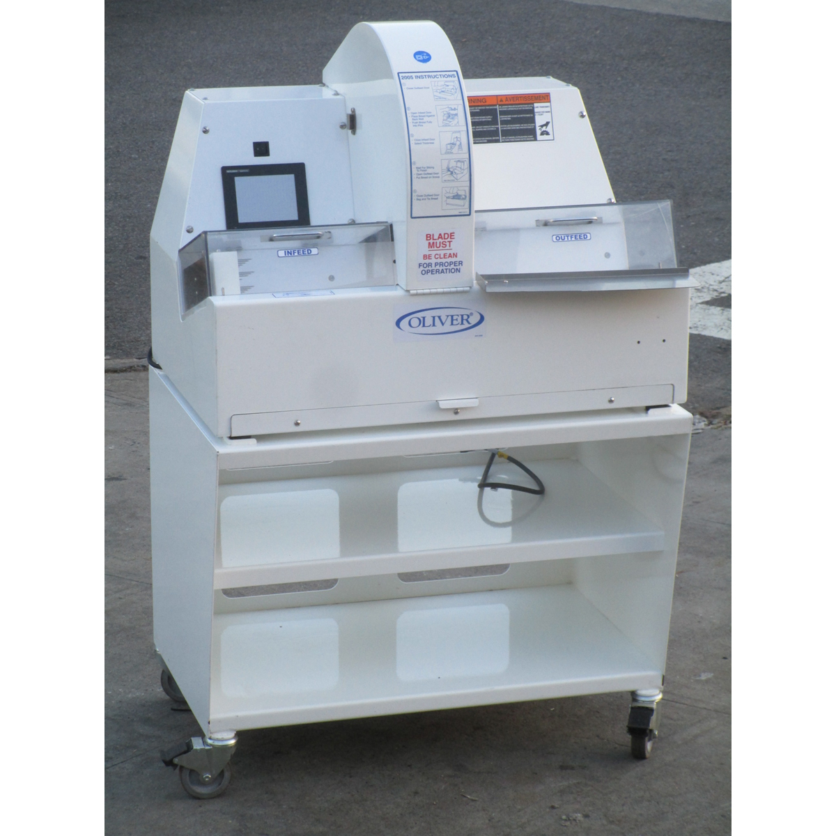 Oliver Variable 2005 Bread Slicer, Used Excellent Condition