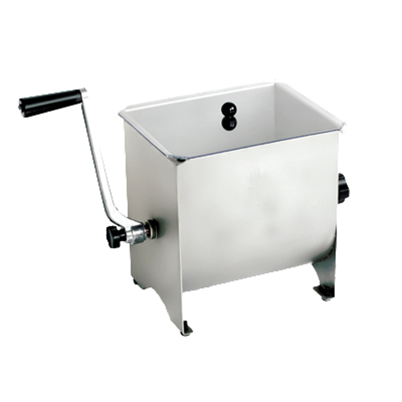 Omcan 13152 Manual Non-Tilting Meat Mixer 17-Lb / 4.2-Gallon Tank Capacity, Made in Italy