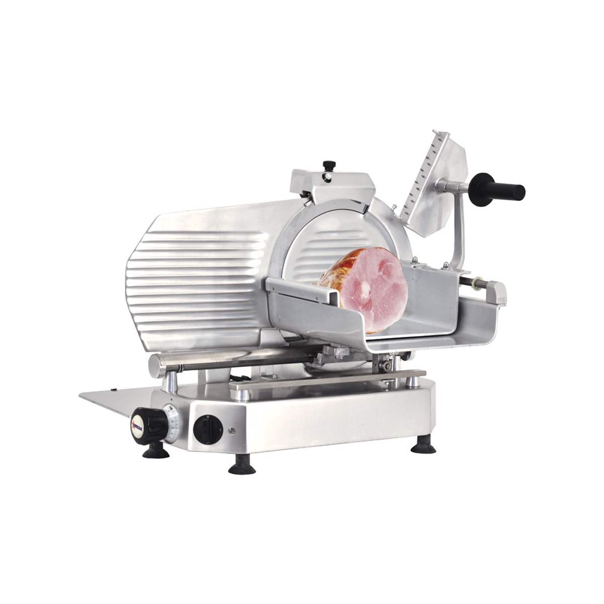 Omcan 13648 13" Blade Horizontal Belt-Driven Slicer 110V, 0.50 HP