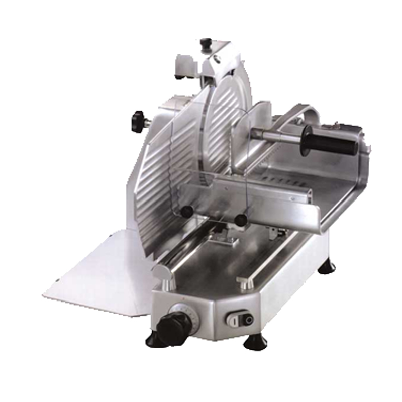 Omcan 13649 14" Blade Horizontal Belt-Driven Slicer 110V, 0.50 HP