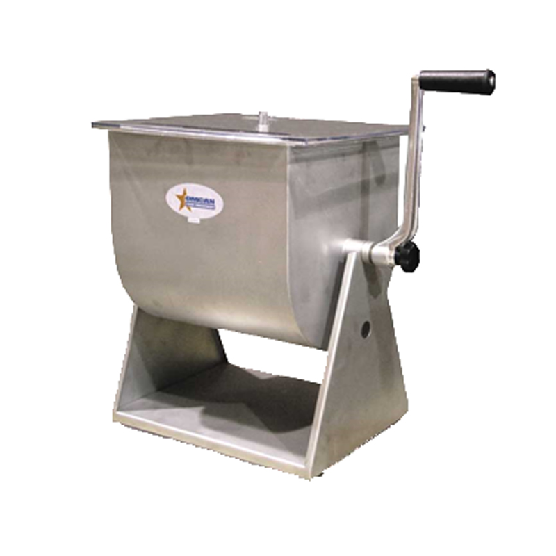 Omcan 19203 Manual Tilting Meat Mixer 44-Lb / 7-Gallon Tank Capacity