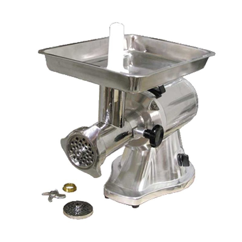 Omcan 21634 # 22 Stainless Steel Meat Grinder with Reverse Switch; 110V, 1.5 HP