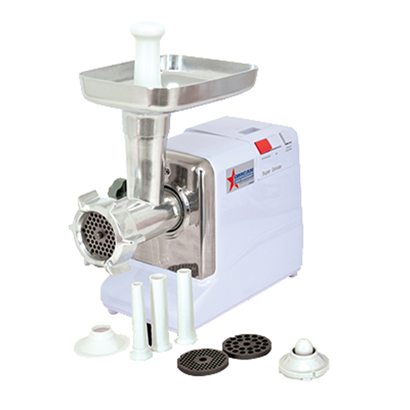 Omcan 21640 # 12 Plastic Meat Grinder 110V, 0.5 HP