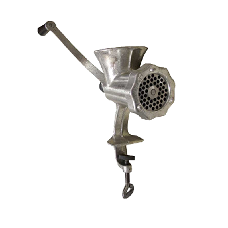 Omcan 21792 Cast Iron Manual Grinder 10 Clamp Style Meat Manual Mincer