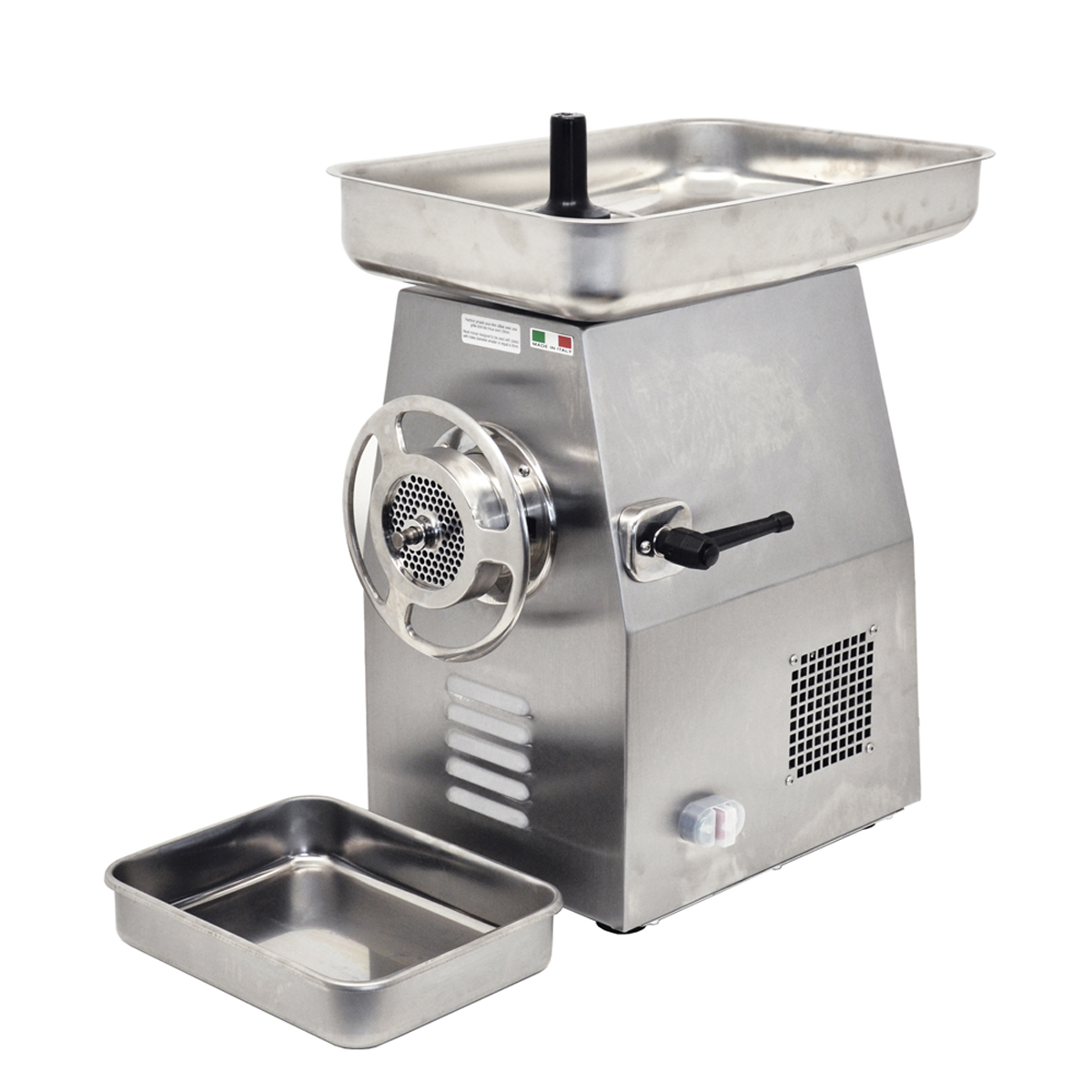 Omcan 39714 # 32 Stainless Steel Meat Grinder 220V, 3 HP