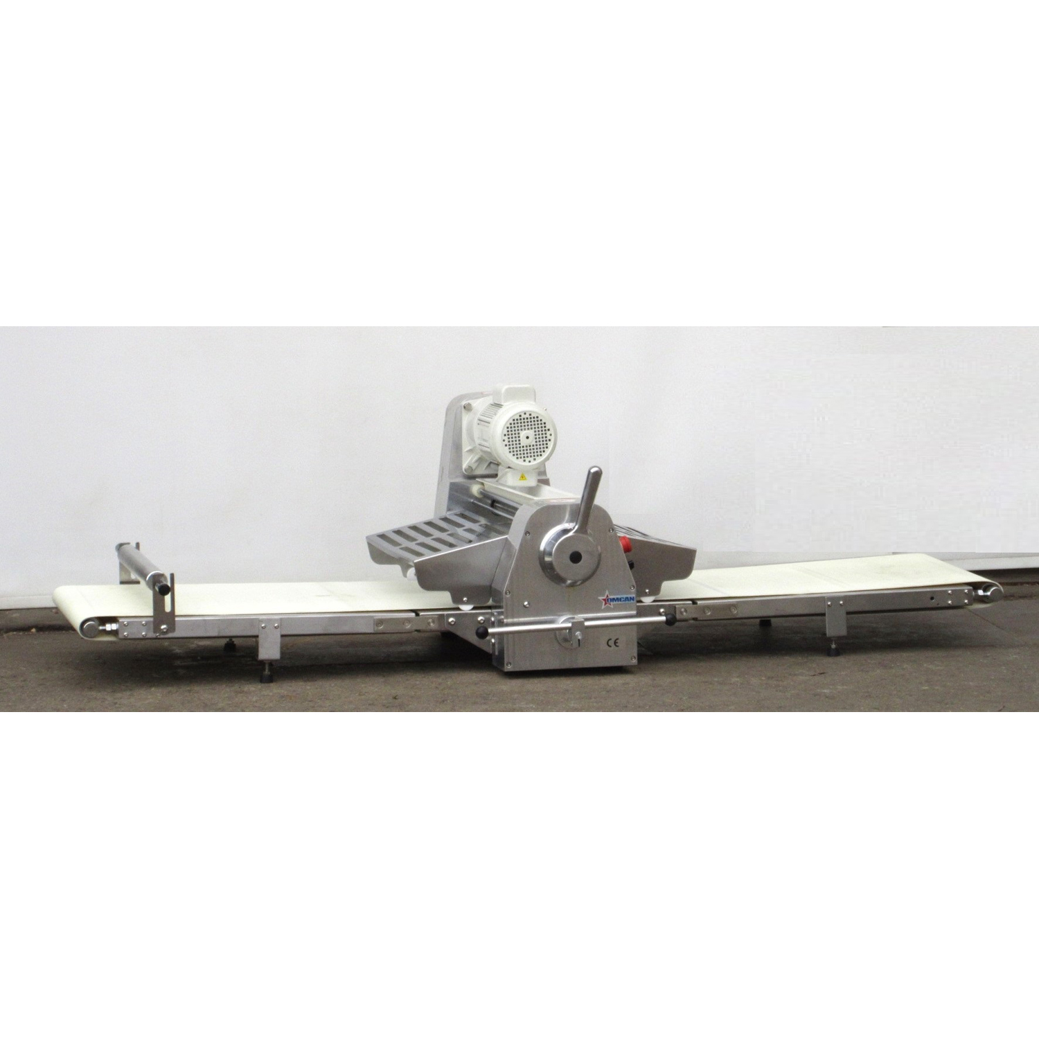 Omcan BE-CN-2083-CSS Countertop Dough Sheeter, Used Excellent Condition