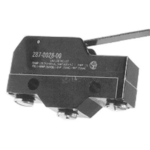 On/Off Micro Leaf Switch - 5A, 1/8 hp-125V, 1/4 hp-250V