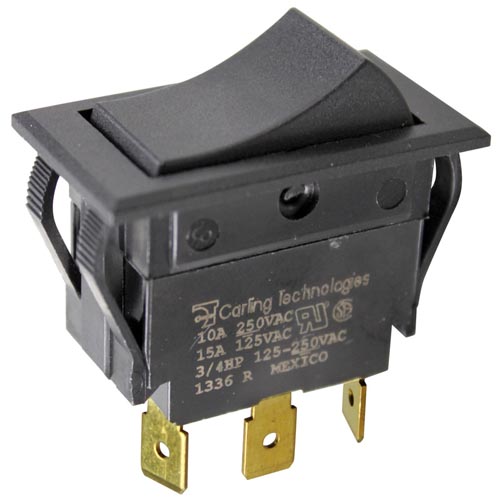 On/Off Rocker Switch - 15A, 125/277V