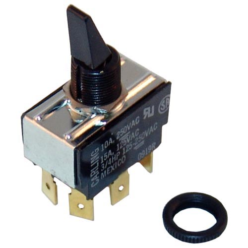 On/Off/On Toggle Switch - 10A/250V, 15A/125V