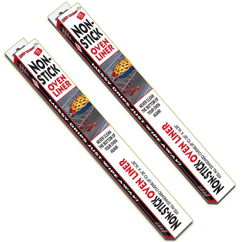 Oven Liner NonStick Pack of 2 Silpat Baking Mats & Pan Liners