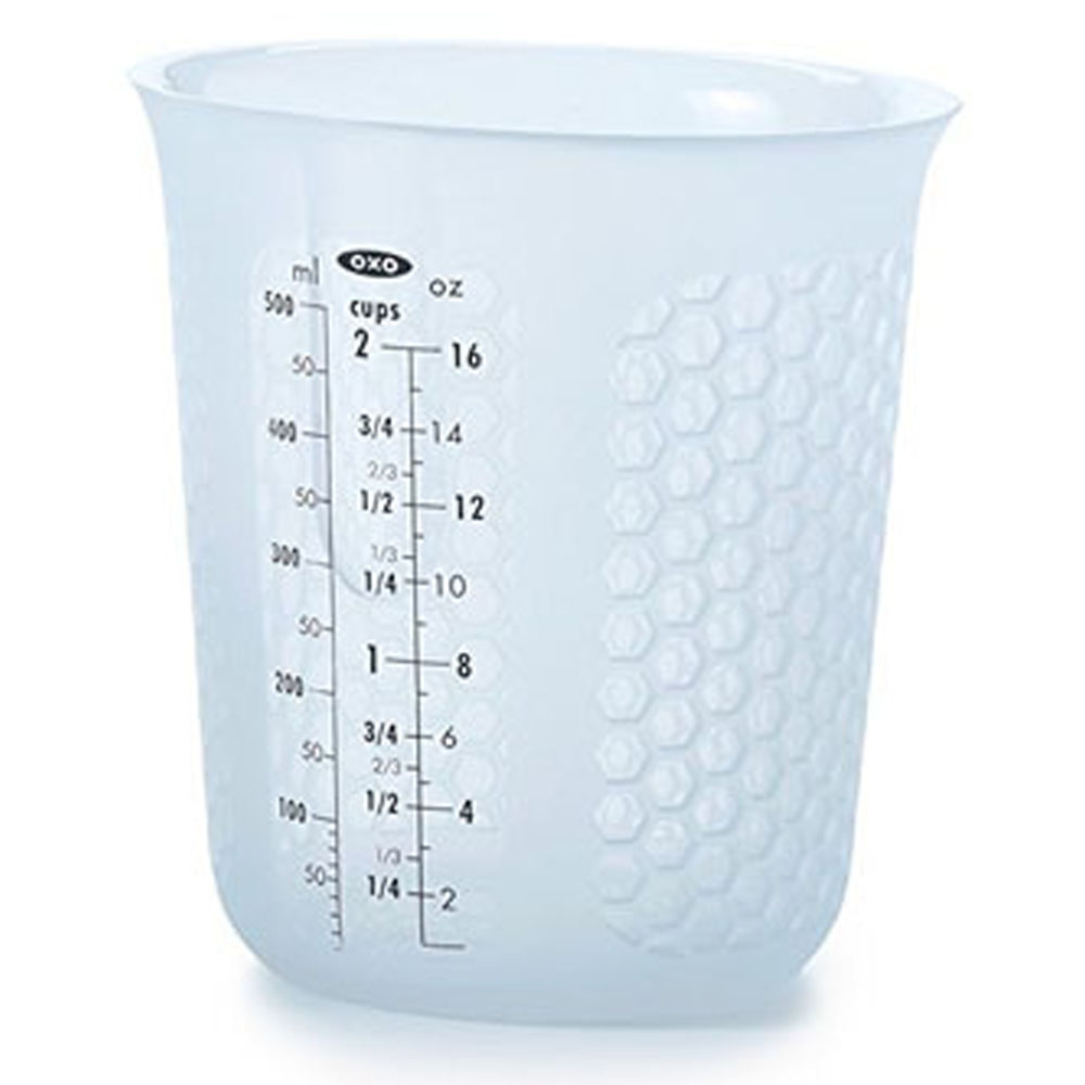 OXO Good Grips 2 Cup Squeeze & Pour Silicone Measuring Cup — Kiss the Cook  Wimberley
