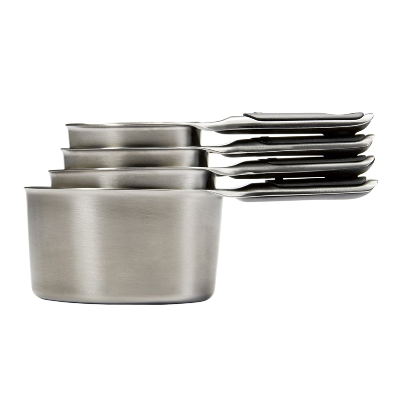 OXO Good Grips Stainless Steel Measuring Cups with Magnetic Snaps