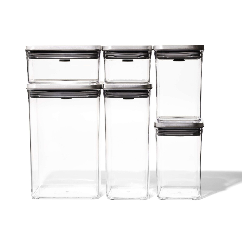 OXO Steel 6 Piece POP Container Set