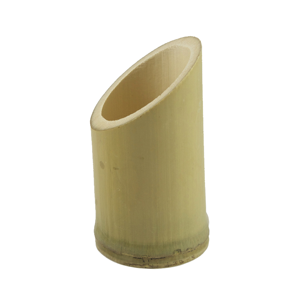 Packnwood Asahi Oblique Cut Bamboo Tube,  2.2" Dia. x 3.6"  - Case of 200