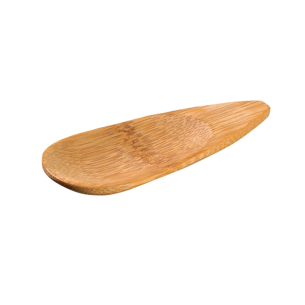 Packnwood Bamboo Mini Dish / Tasting Spoon, 3.9" - Case of 144