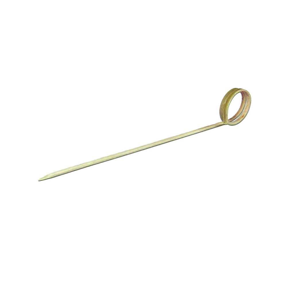 Packnwood Bamboo Side Twisted Skewer, 4.8" - Pack of 100