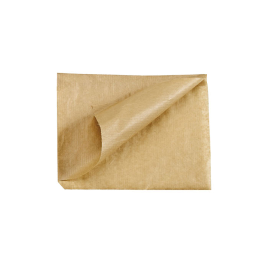 Packnwood Brown Kraft Bag Opens On 2 Sides, 4.3" x 4.3" Case of 1000