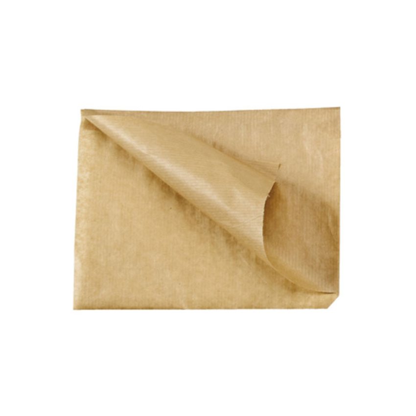 Packnwood Brown Kraft Bag Opens On 2 Sides, 6.5" x 6.5", Case of 1000