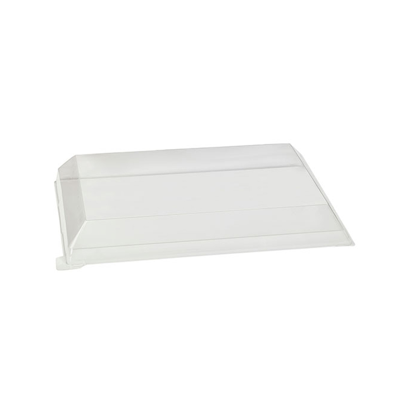 Packnwood Clear Klarity Lid, 14.9" x 10.7" x 1.18" H, Case of 50