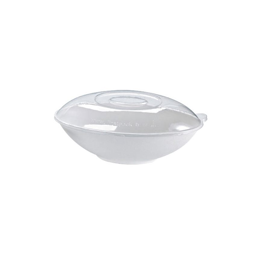 Packnwood Clear Recyclable Lid for 210BCHIC1500, 10.8" x 6.29" x 1.77" H, Case of 100