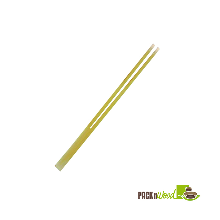 Packnwood Dual Prong Bamboo Double Pick Skewer 5.5" - Case of 2000