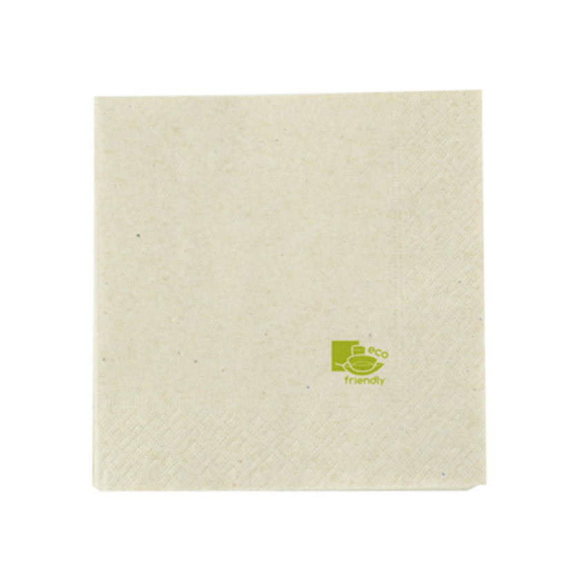 Packnwood Kraft Tissue Napkin, 2 Ply, 11.8" x 11.8", Case of 4800