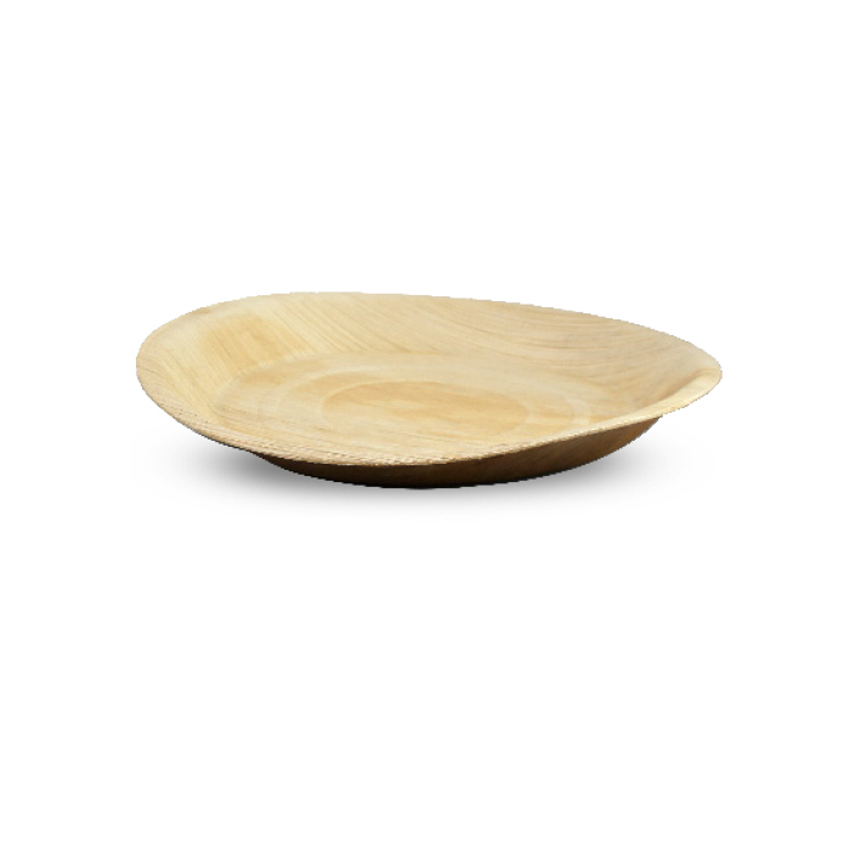 Packnwood Palm Leaf Round Plate, 10" Dia. 1" H, Case of 100