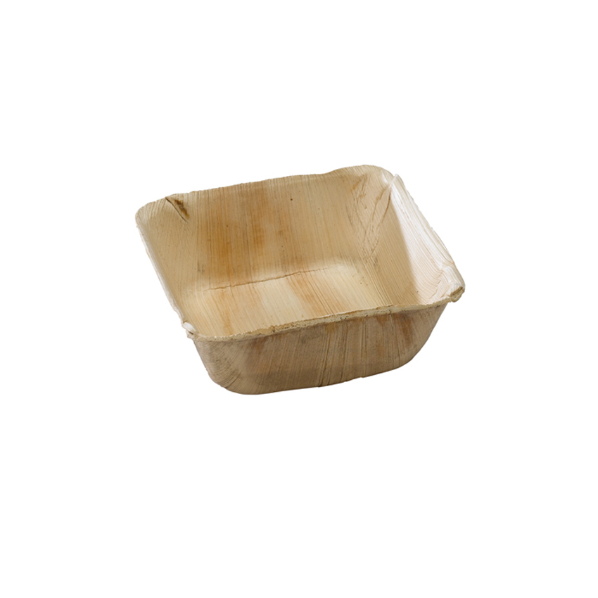 Packnwood Palmbowl Palm Leaf Square Bowl, 16 oz, 5" x 5" x 2" H, Case of 100