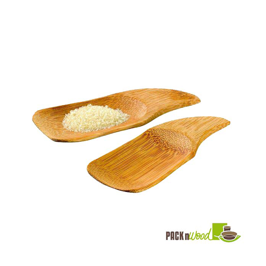 Packnwood PHUKET Bamboo Spoon, 3.9" x 1.5" - Case of 144