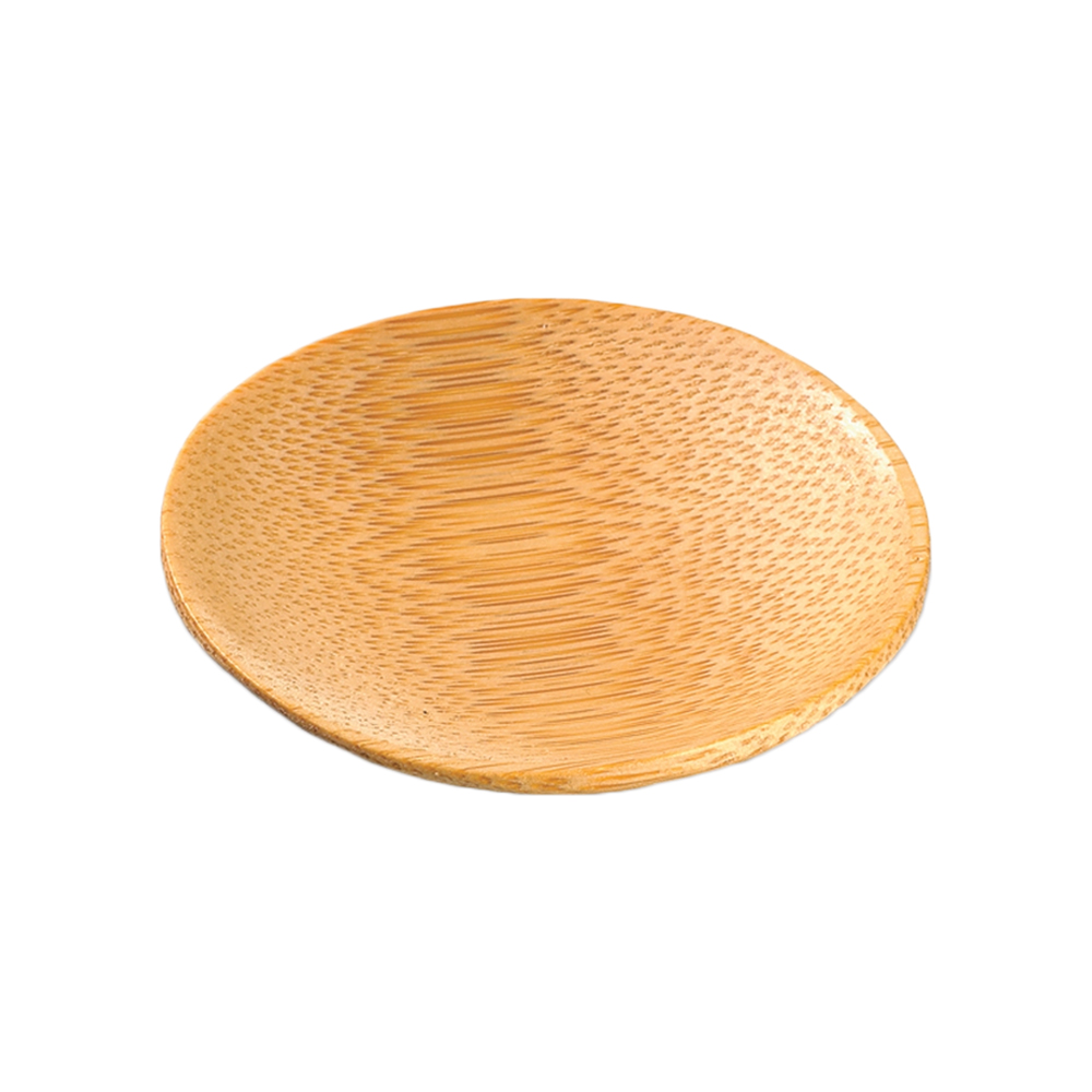 Packnwood Ping Bamboo Mini Round Dish, 2.4" Dia. - Case of 144