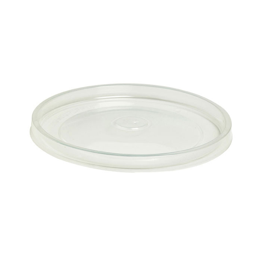 Packnwood PP Lid for Hot Food, 3.70" Dia. x 3.46" x 0.43" H, Case of 500