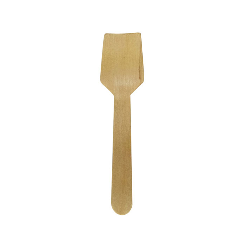 Packnwood Wooden Spoon for Ice Cream, 4.3", Case of 3000