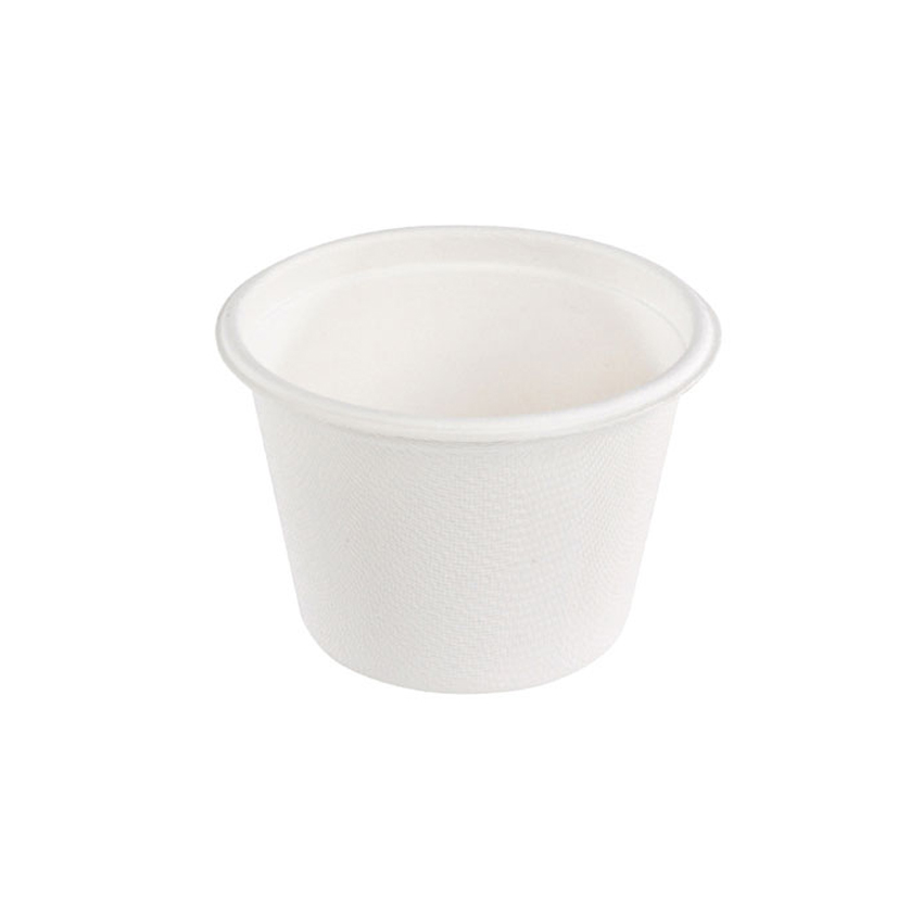 Packnwood Sugarcane Soup / Ice Cream Bowl, 16 oz.,  4.3" Dia., Case of 500