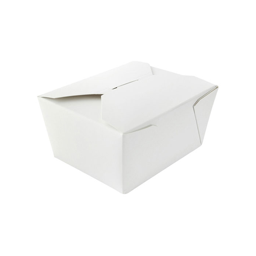 Packnwood White Meal Box, 5.1" x 4.1" x 2.5" H, Case of 450