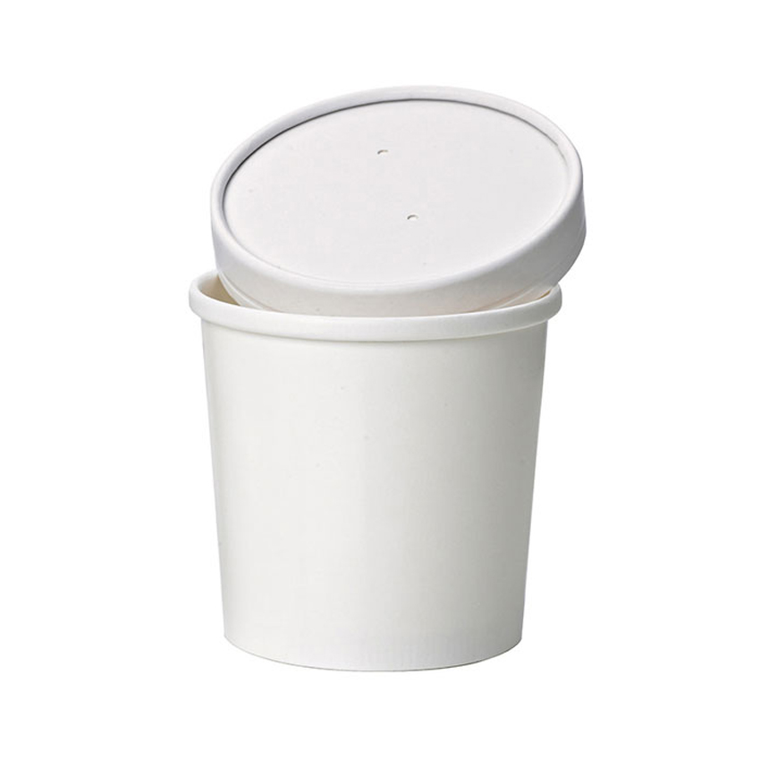 Packnwood White Soup Cup, 12 oz, Case of 500