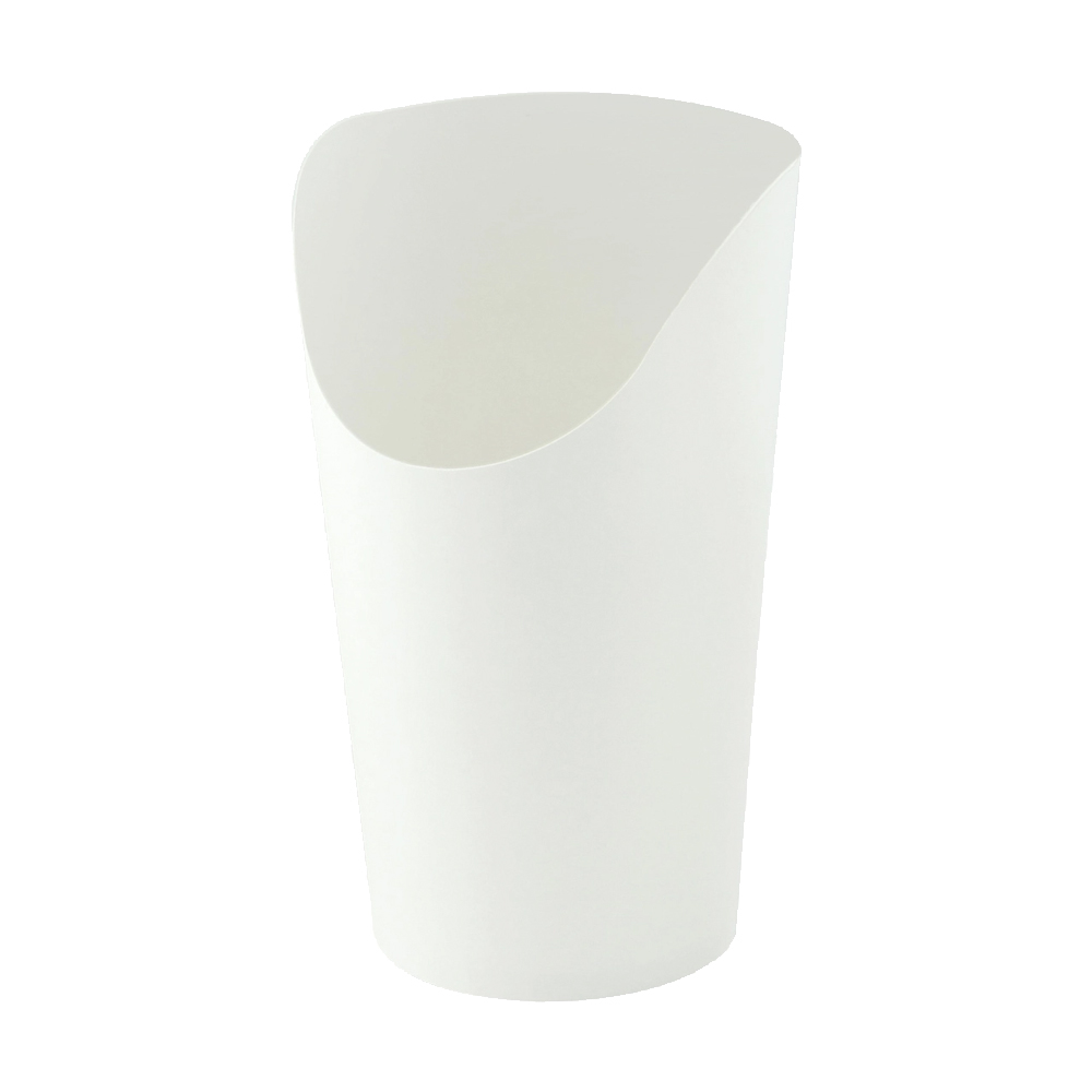 Packnwood White Wrap Cups, 12 oz - Case of 1000