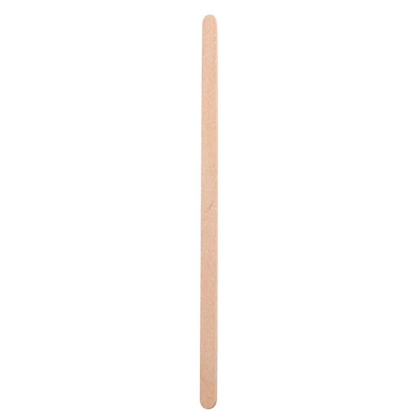 Packnwood Wooden Coffee Stirrers, 7.1" x 0.24" x 0.04", Case of 10000