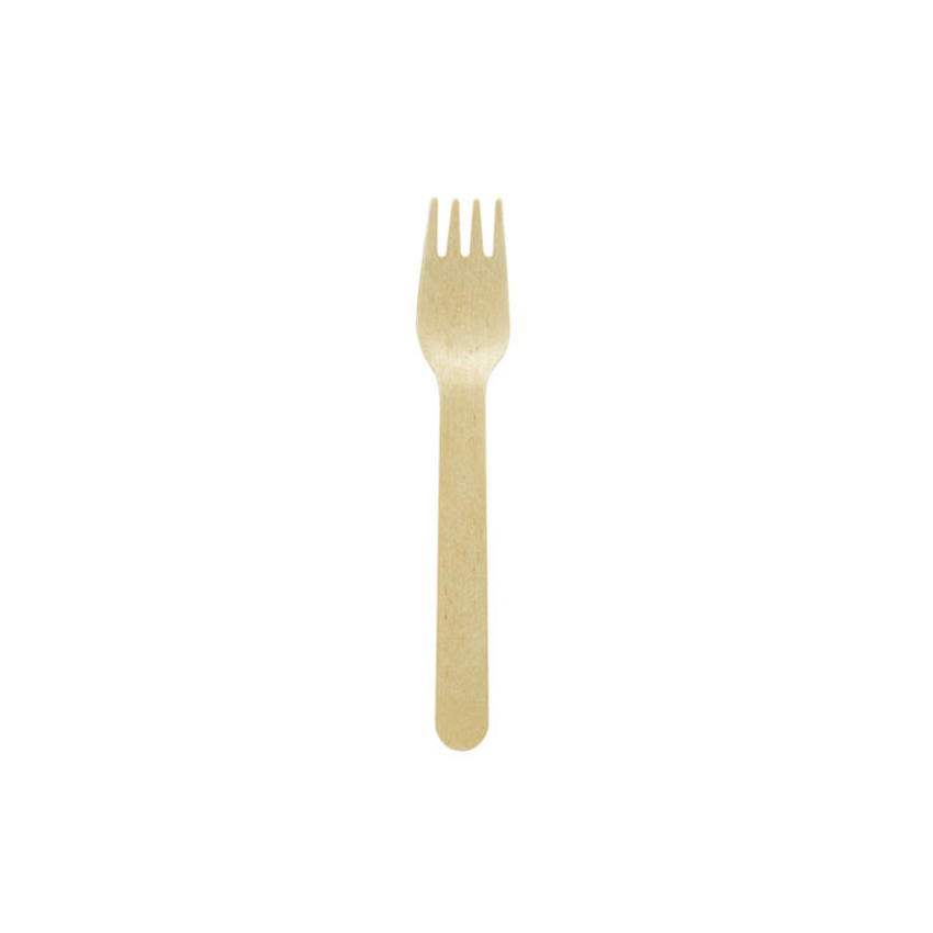 Packnwood Wooden Fork, 6.2", Case of 2000