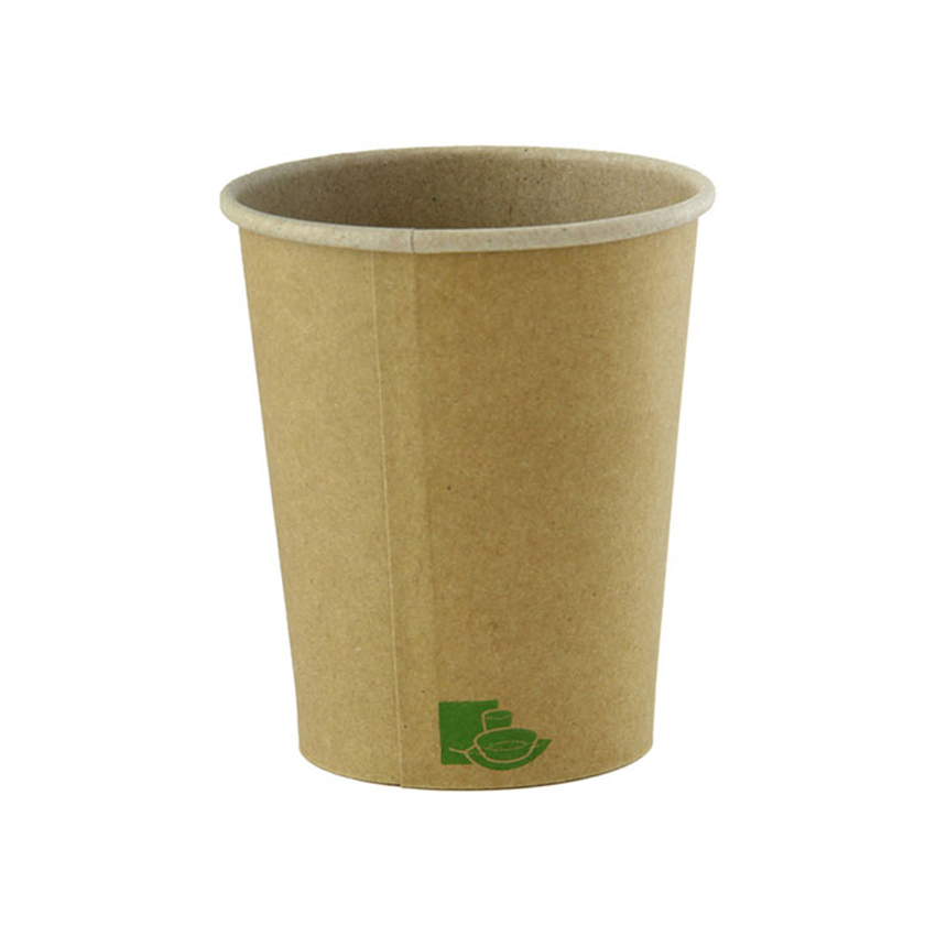 Packnwood Zen Kraft Paper Cups, 4 oz., 2.44" Dia. x 2.4" H, Case of 1000