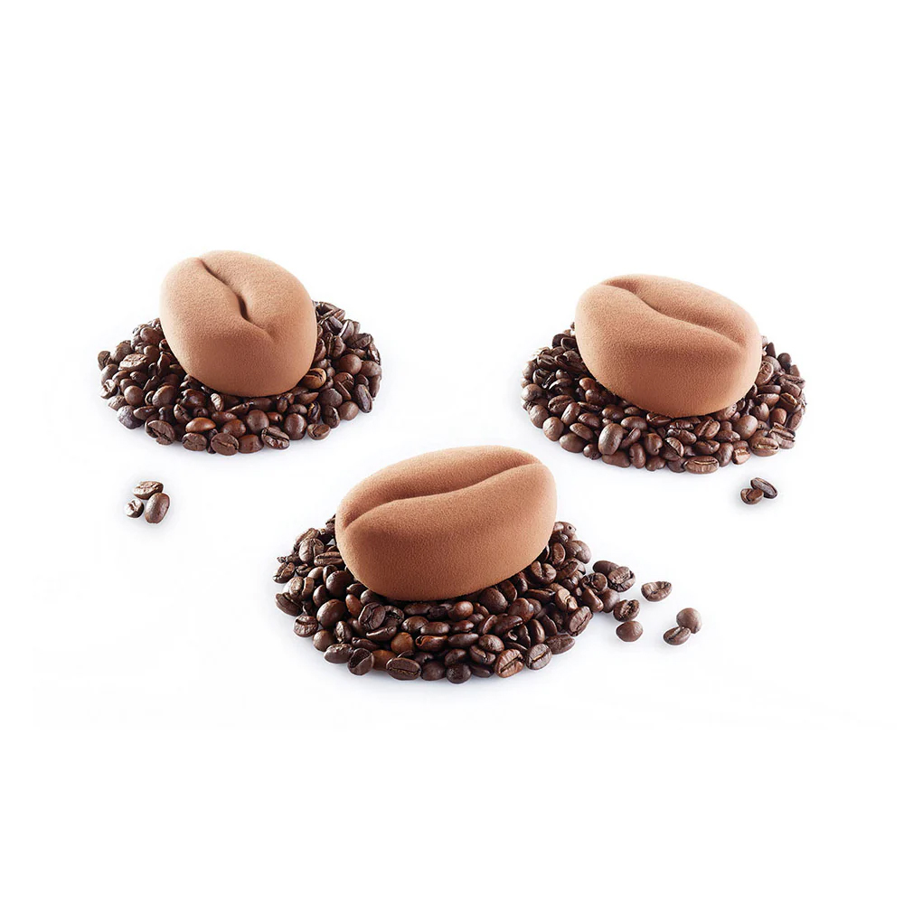 Pavoni  Pavoflex PX4312 MOKA Silicone Coffee Bean Mold, 12 Cavities