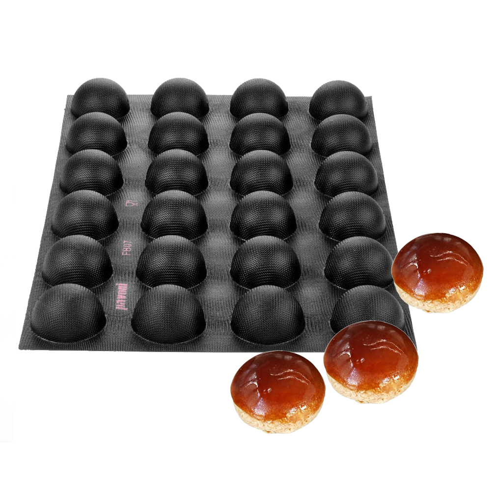 Pavoni Fiberform HEMISPHERE Mold, 24 Cavities