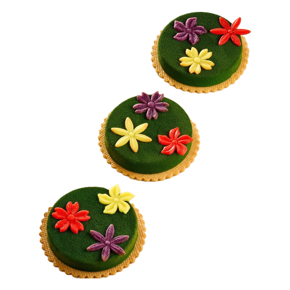 Pavoni FLORALIA Silicone Flower Mold, 24 Cavities