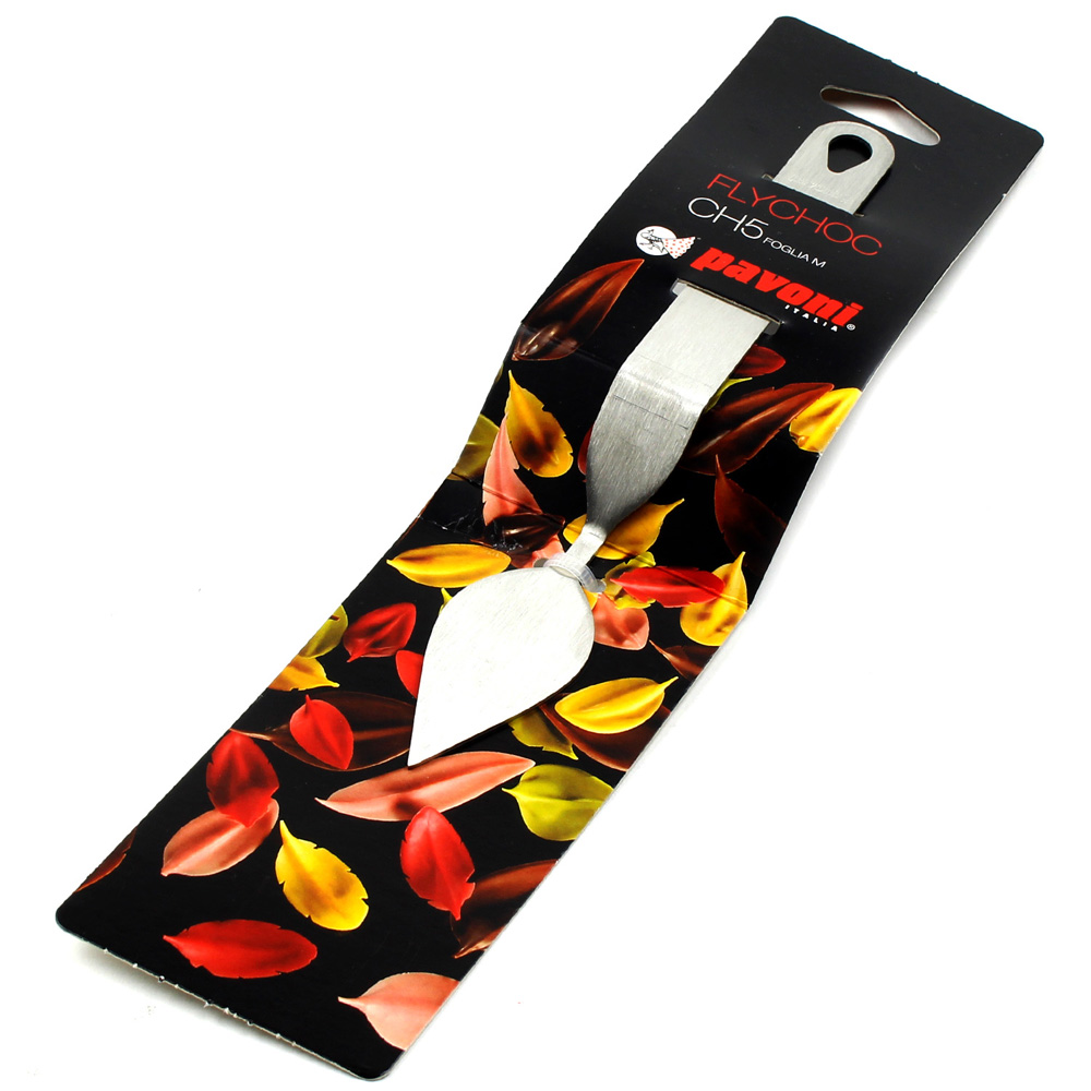 Pavoni Flychoc Chocolate Leaf Decoration Tool 2 4 X 1 2 More