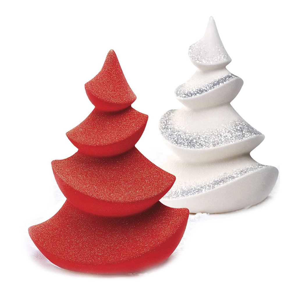 Pavoni KT136 Thermoformed Plastic Chocolate Mold, WAVE Christmas Tree