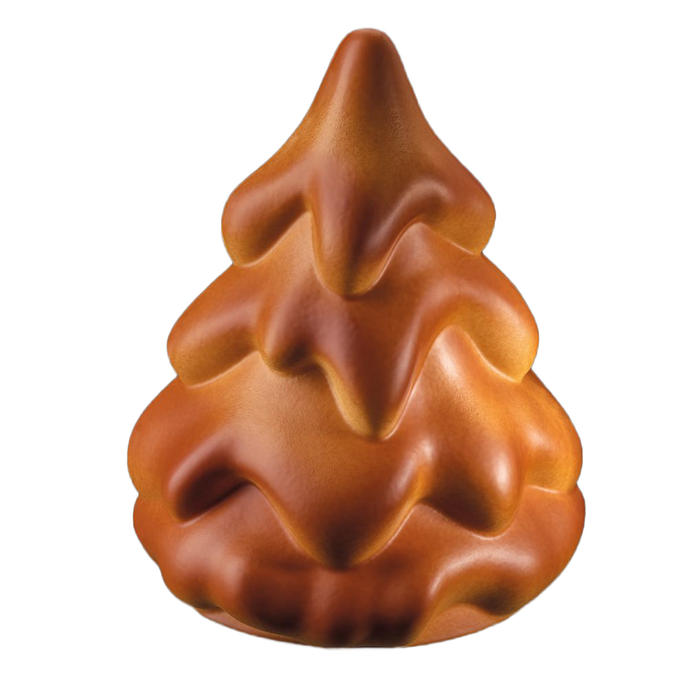 Pavoni KT191 Thermoformed Plastic Chocolate Mold, Snow Tree